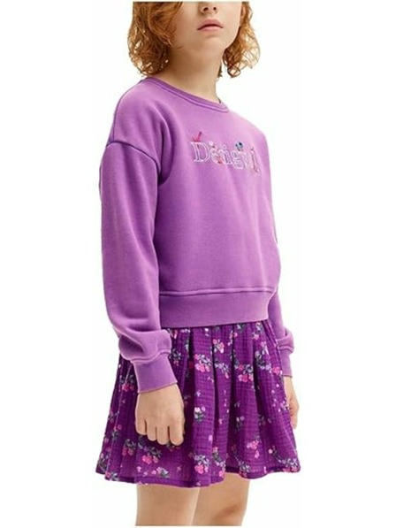 Desigual Djevojačke ljubicaste haljine Desigual