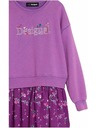 Desigual Djevojačke ljubicaste haljine Desigual
