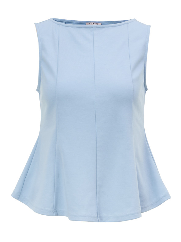 Orsay Svijetloplavi ženski top bez rukava ORSAY