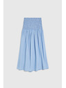 Moodo Lyocellna suknja plava Moodo