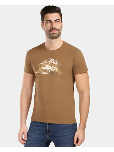 Kilpi Muška pamučna majica Kilpi SPACER-M Smeđa