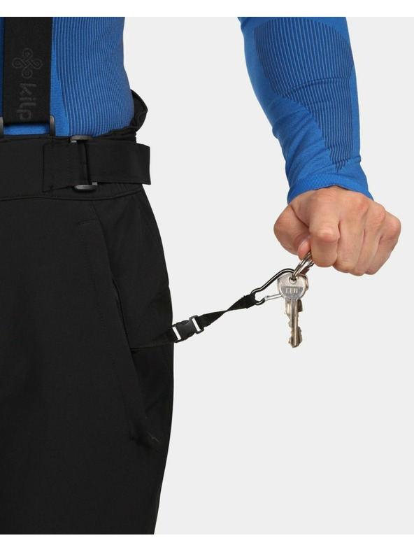 Kilpi Kilpi RHEA-M muške Softshell skijaške hlače crne