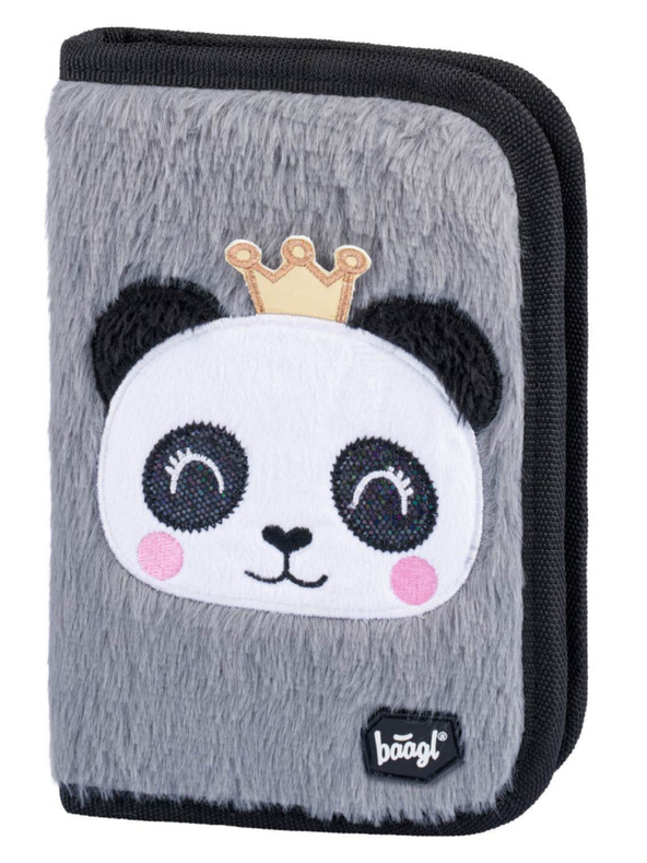 BAAGL  BAAGL SET 5 Zippy Panda: aktovka, pernica, vrećica, pregača, novčanik
