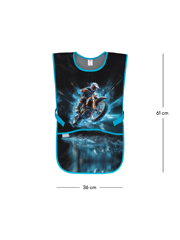 BAAGL  Plava dječja pregača motocikl Baagl