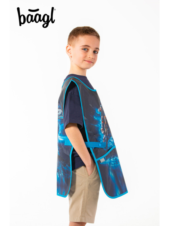 BAAGL  Plava dječja pregača motocikl Baagl