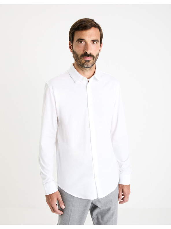 Celio Celio bijela muška košulja