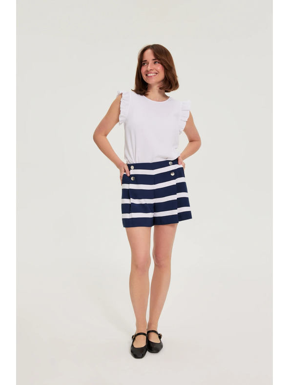 Moodo Košulja s volankama bijela Moodo