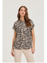 Moodo Košulja sa životinjskim uzorkom bež Moodo