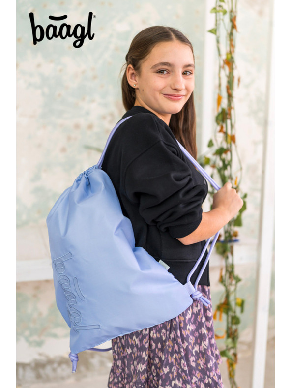 BAAGL  BAAGL SET 5 Skate Lilac: ruksak, penal, vrecica, pojasnjena torba, futrola za prijenosno racunalo