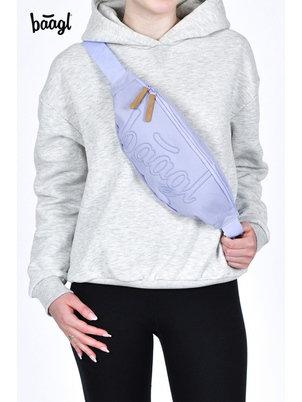 BAAGL  BAAGL SET 5 Skate Lilac: ruksak, penal, vrecica, pojasnjena torba, futrola za prijenosno racunalo