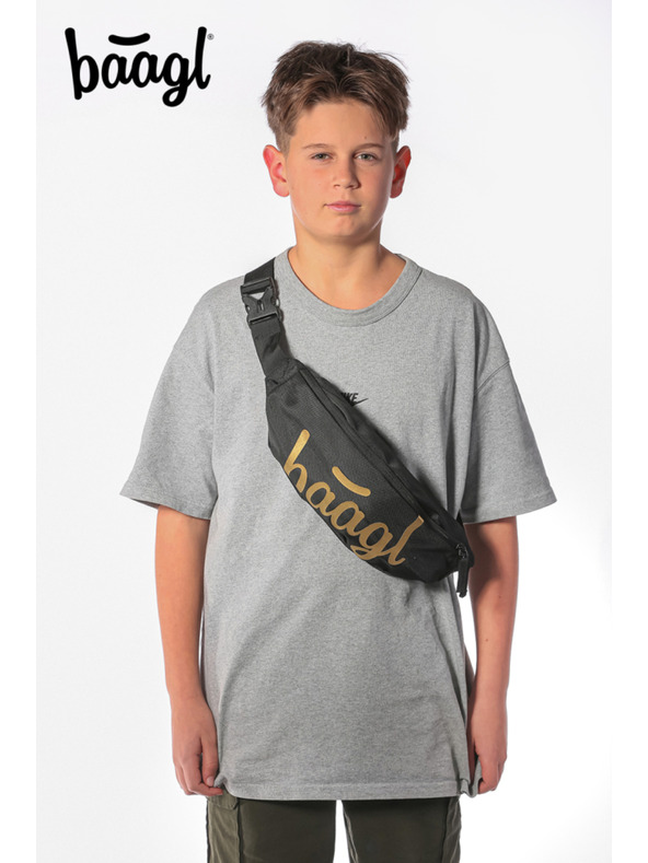 BAAGL  BAAGL SET 5 Skate Gold: ruksak, penal, vrecica, pojasnjena torba, futrola za prijenosno racunalo