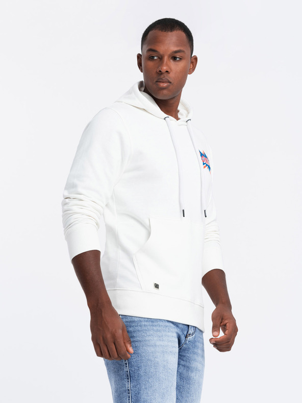 Ombre Clothing Krem muška majica s printom na leđima marke Ombre Clothing