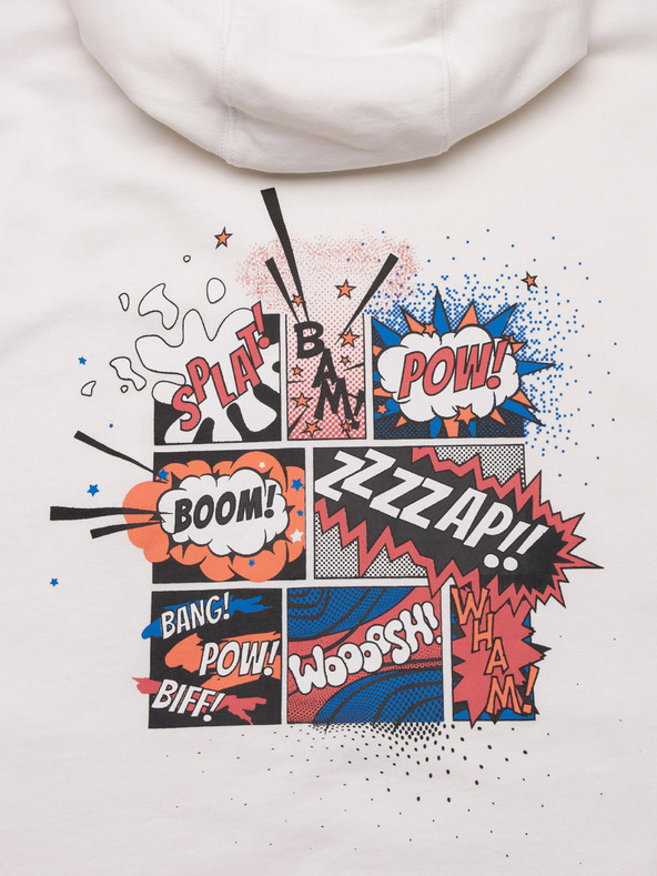 Ombre Clothing Krem muška majica s printom na leđima marke Ombre Clothing