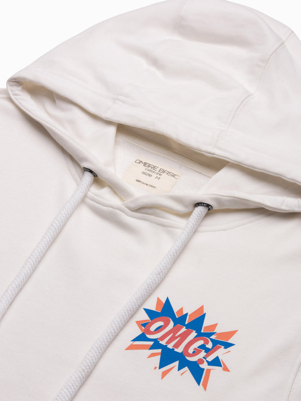 Ombre Clothing Krem muška majica s printom na leđima marke Ombre Clothing