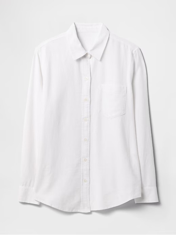 GAP Oversized lanena košulja Easy Shirt GAP