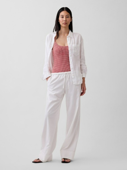 GAP Lanena oversized košulja GAP