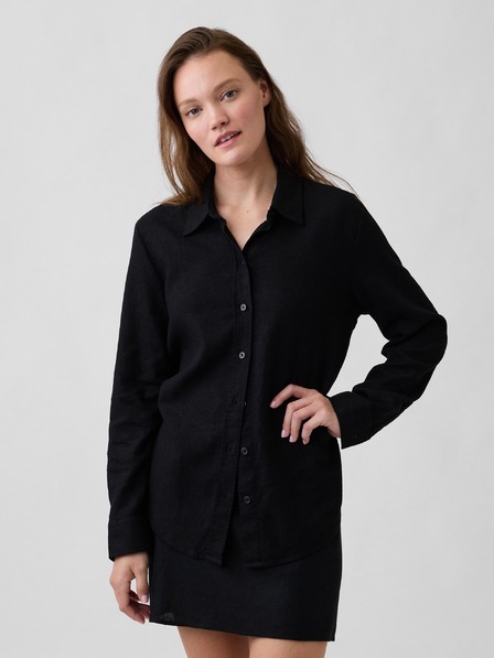 GAP Oversized lanena košulja Easy Shirt GAP