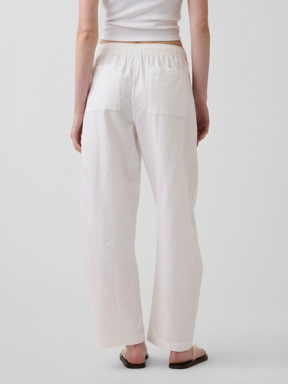 GAP Lanene hlače Easy Barrel GAP