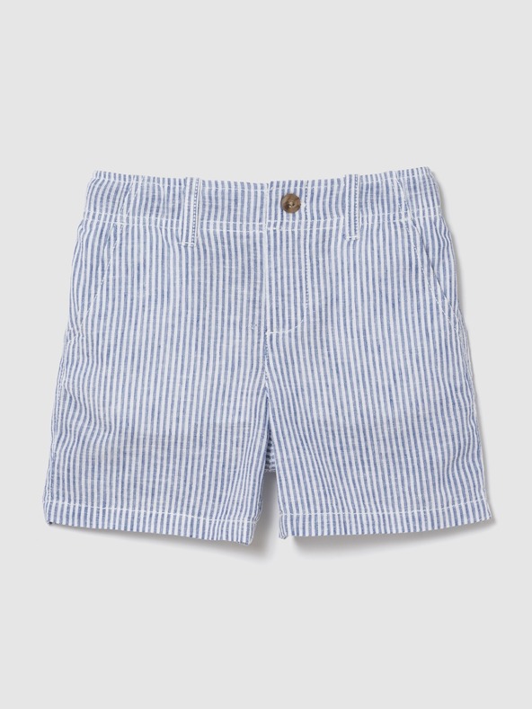 GAP Dječje lanene kratke hlače GAP