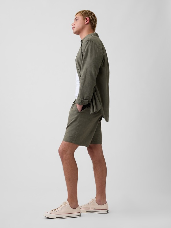 GAP GAP lanene kratke hlače