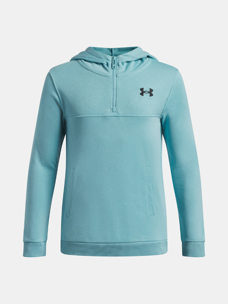 Under Armour Dječja majica s kapuljačom Under Armour UA RIVAL LW 1/4 ZIP HOODIE