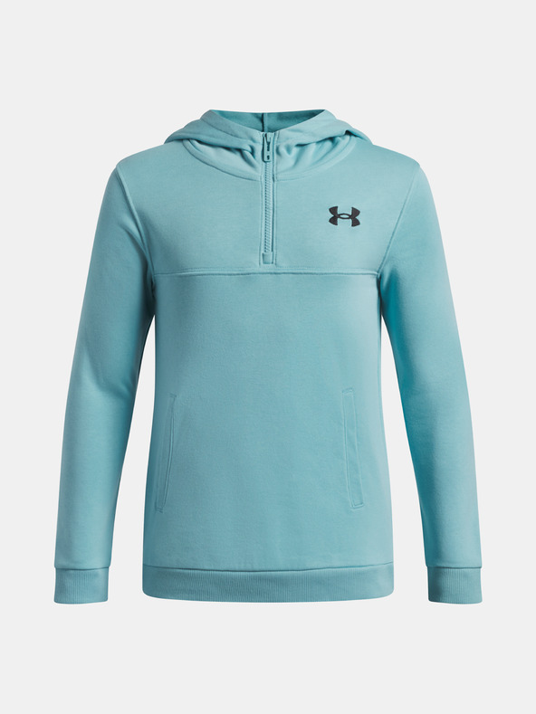 Under Armour Dječja majica s kapuljačom Under Armour UA RIVAL LW 1/4 ZIP HOODIE