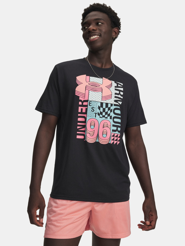 Under Armour Muška majica Under Armour UA M LOGO COLLAGE SS