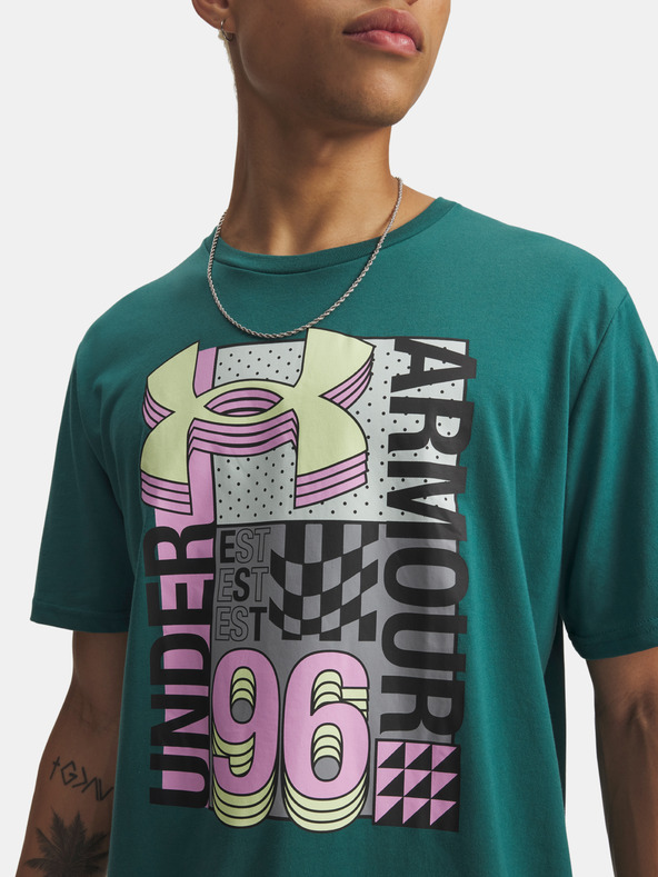 Under Armour Muška majica Under Armour UA M LOGO COLLAGE SS