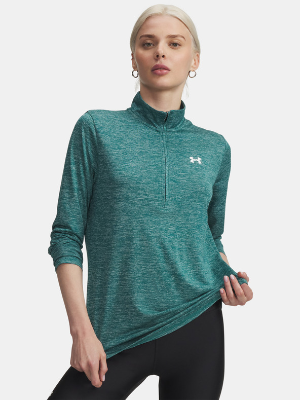 Under Armour Ženska majica kratkih rukava Under Armour Tech 1/2 Zip-Twist