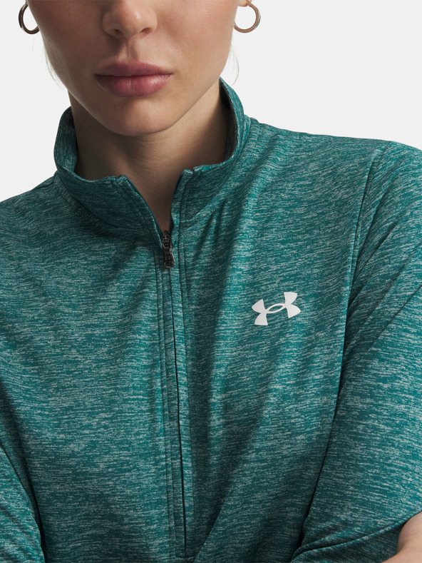Under Armour Ženska majica kratkih rukava Under Armour Tech 1/2 Zip-Twist