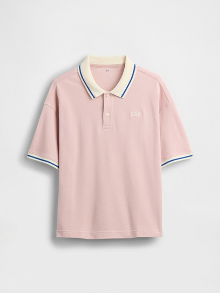 GAP Dječja oversize polo majica s logom GAP