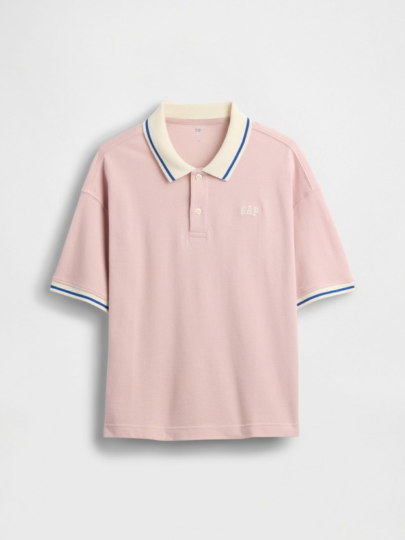GAP Dječja oversize polo majica s logom GAP