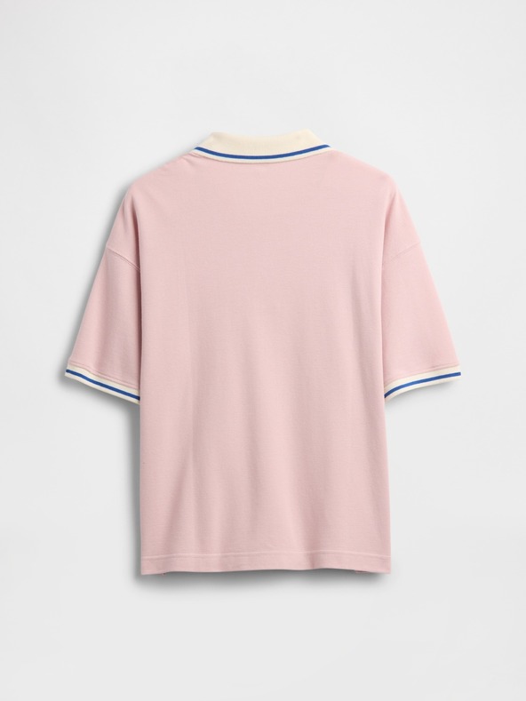 GAP Dječja oversize polo majica s logom GAP
