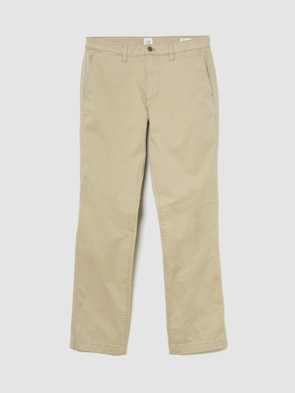 GAP Khaki hlače ravnog kroja GapFlex GAP
