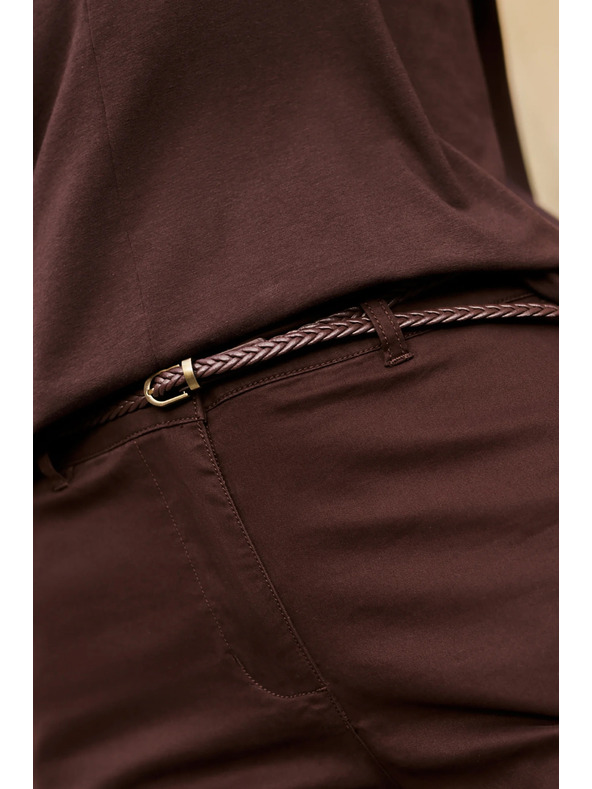 Moodo Smeđe ribarske hlače Moodo