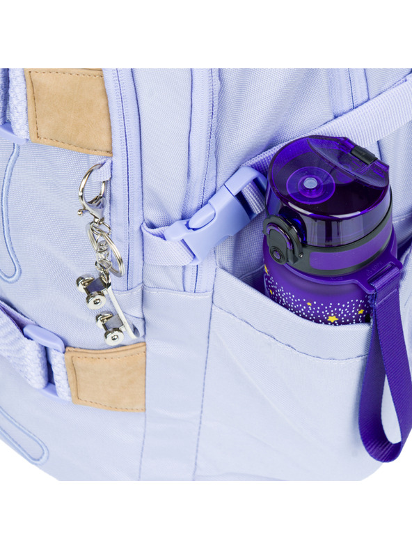 BAAGL  BAAGL 3 SET Skate Lilac: ruksak, pernica, vrećica