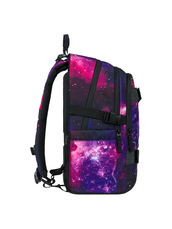 BAAGL  BAAGL SET 5 Skate Galaxy: ruksak, pernica, vrećica, pojas, futrola za prijenosno računalo