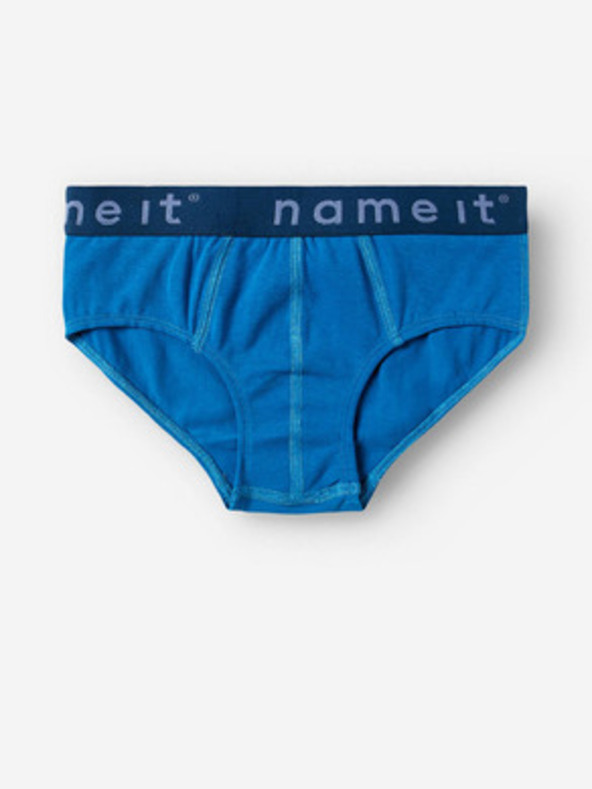 name it Set od tri dječja slip u sivoj i plavoj boji