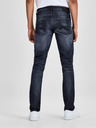 Jack & Jones Tamno plave slim fit traperice s efektom izlisanosti