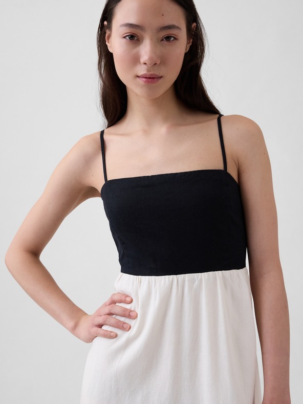 GAP GAP lanena maksi haljina