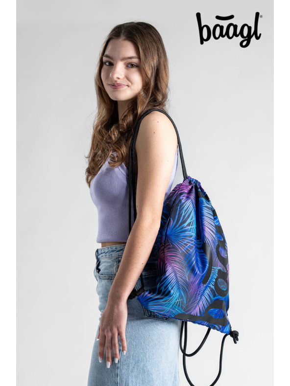 BAAGL  Plava torba Baagl Palm
