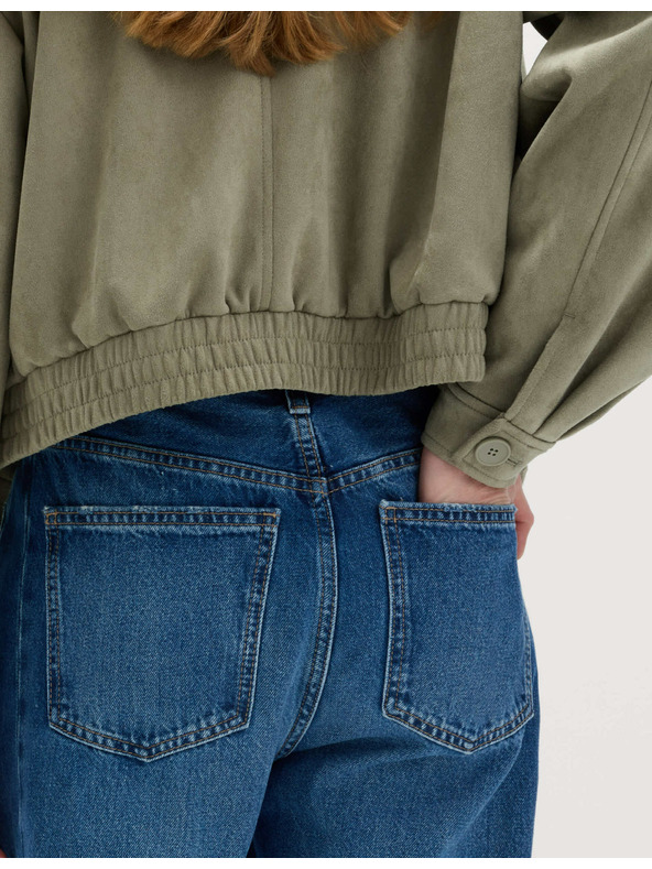 Marks & Spencer Ravne traperice sa srednjim strukom Marks & Spencer mornarsko plava