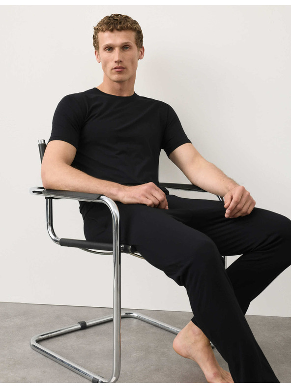 Marks & Spencer Majica na bretele od pamučne smjese Supima® Marks & Spencer crna