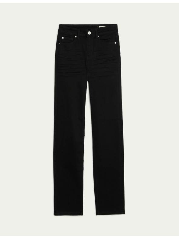 Marks & Spencer Marks & Spencer crne rastezljive ravne traperice Sienna