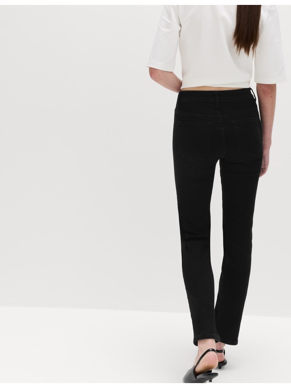 Marks & Spencer Marks & Spencer crne rastezljive ravne traperice Sienna