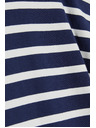 Moodo Prugasta tamno plava pamučna majica Moodo