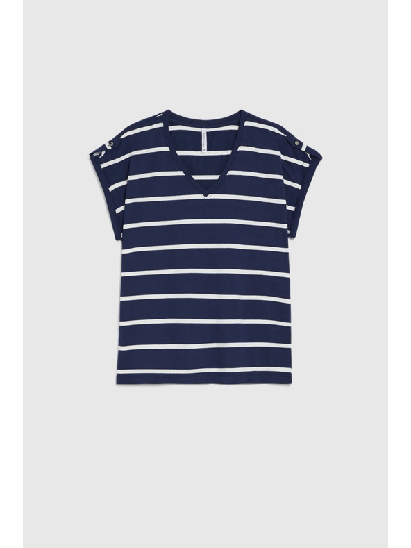 Moodo Bluza sa prugama tamno plava Moodo