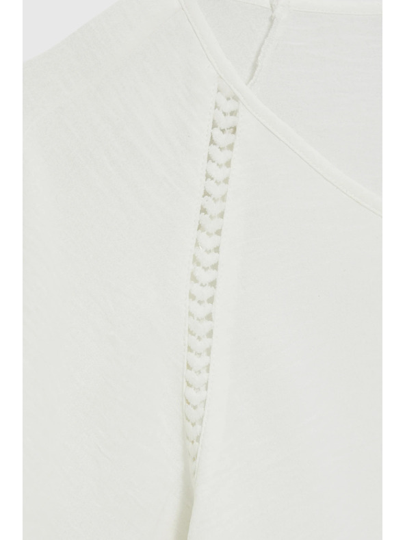 Moodo Košulja sa širokim rukavima bijela Moodo