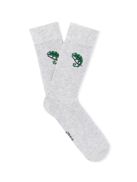 Celio Visoke čarape Nisocamelo