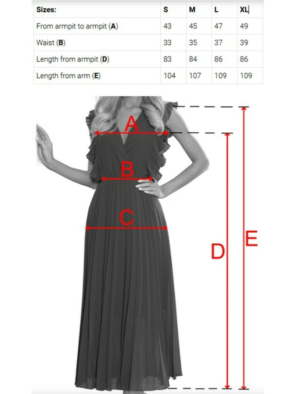 numoco Svijetloružičaste šifon haljine s čipkanim izrezom